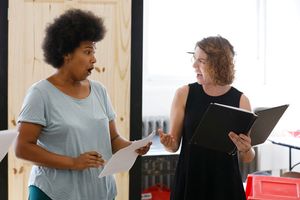 Anne Odeke and Lisa Kerr Photo